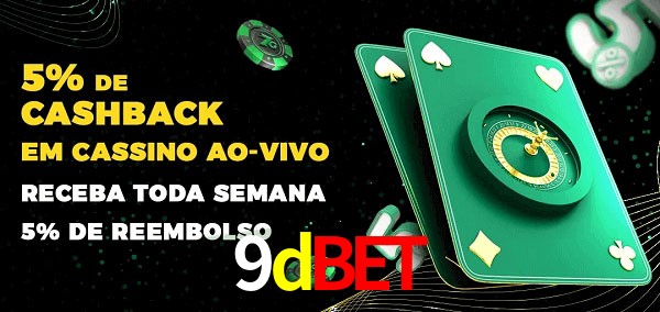 Promoções do cassino ao Vivo 9dbet